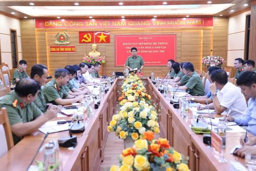 Khảo sát thành lập Trường Văn hóa Công an nhân dân tại Quảng Trị