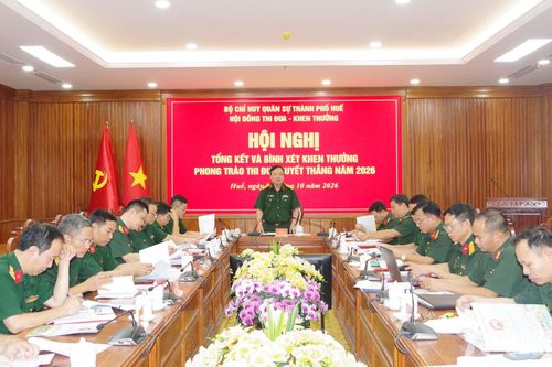LLVT thành phố Huế: Hơn 600 tập thể, cá nhân được khen thưởng