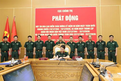 Cục Chính trị (Tổng cục Hậu cần - Kỹ thuật) phát động thi đua cao điểm