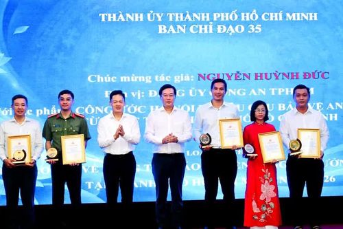 TPHCM: 25 tác phẩm được trao Giải Báo chí về công tác bảo vệ nền tảng tư tưởng của Đảng