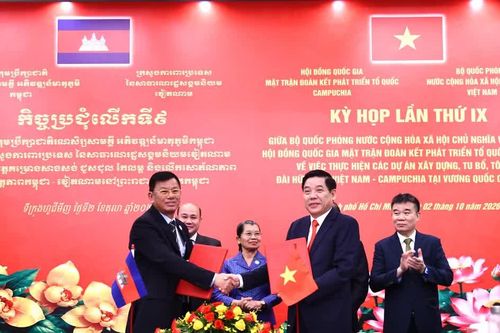 Việt Nam - Campuchia phối hợp xây dựng, tôn tạo các Đài Hữu nghị