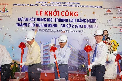 Hơn 402 tỷ đồng xây ký túc xá hiện đại cho sinh viên trường nghề