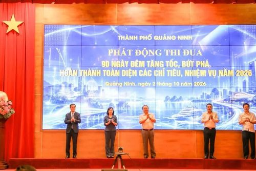 Quảng Ninh phát động thi đua '90 ngày đêm hoàn thành nhiệm vụ năm 2026'