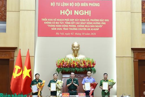 Bộ đội Biên phòng triển khai kế hoạch xây dựng địa bàn biên giới không có ma túy, tăng cường đấu tranh chống tội phạm mua bán người