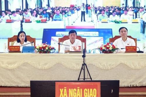 ĐBQH Lê Ngọc Sơn tham gia tiếp xúc cử tri trước Kỳ họp thứ hai, Quốc hội khóa XVI
