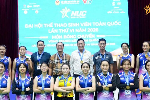 Xác định nhà vô địch bóng chuyền sinh viên toàn quốc 2026