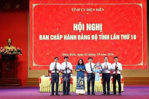 Điện Biên kiện toàn hai Đảng bộ mới