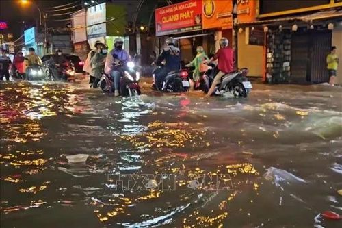 TP Hồ Chí Minh tiếp tục chịu ảnh hưởng mưa dông, lốc sét nguy hiểm