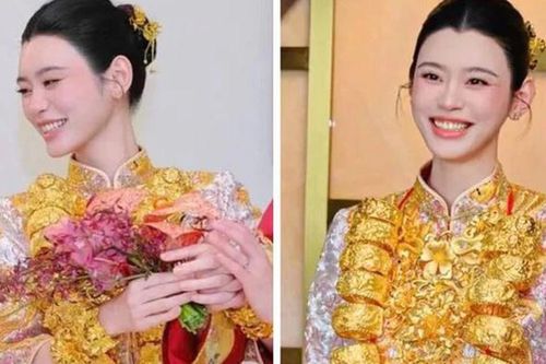 Siêu mẫu được mẹ chồng tặng quà cưới 22 chiếc vòng vàng trị giá 10 tỷ đồng