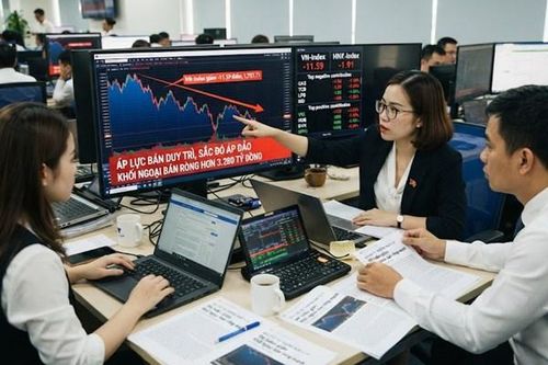 VN-Index giảm hơn 11 điểm, khối ngoại bán ròng hơn 3.280 tỷ đồng
