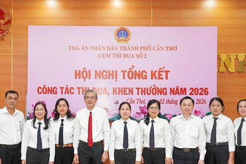 Cụm thi đua số 2- TAND TP Cần Thơ: Đoàn kết, nỗ lực hoàn thành nhiệm vụ