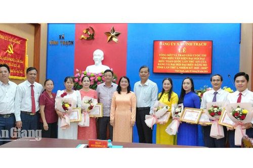 Vĩnh Trạch chọn 3 bài thi tìm hiểu Văn kiện Đại hội Đảng dự thi cấp tỉnh
