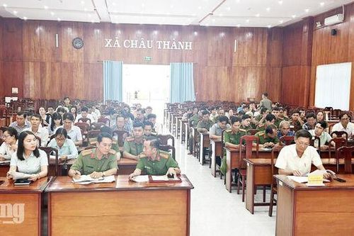 Châu Thành triển khai 17 nhiệm vụ làm sạch, đồng bộ dữ liệu
