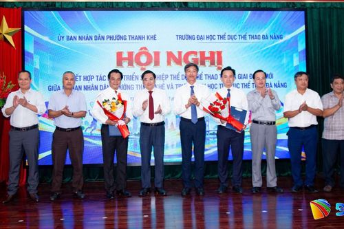 Phường Thanh Khê hợp tác phát triển thể dục, thể thao giai đoạn 2026 - 2030