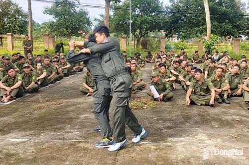 Nâng cao nghiệp vụ cho lực lượng an ninh, trật tự ở cơ sở