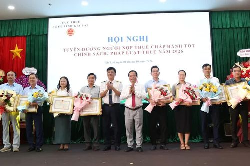 Gia Lai: Tuyên dương 277 tập thể, cá nhân thực hiện tốt nghĩa vụ nộp thuế
