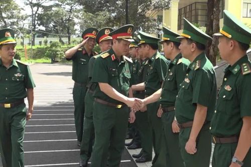 Tư lệnh Quân khu 5 thăm và làm việc tại Ban Chỉ huy BĐBP tỉnh Gia Lai