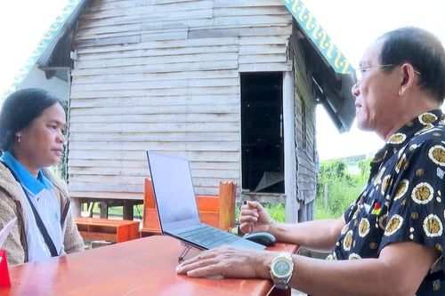 200 đại biểu tham gia Ngày hội “Công dân với pháp luật” tại xã biên giới