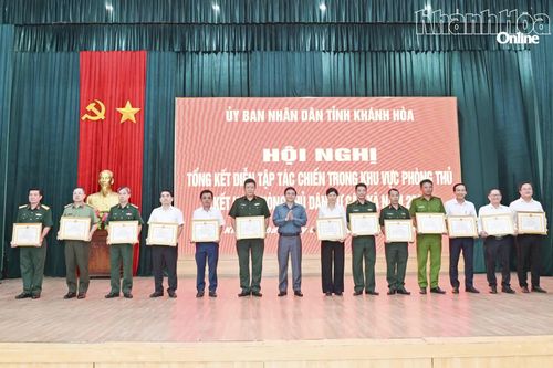 Khánh Hòa tổng kết công tác diễn tập cấp xã năm 2026