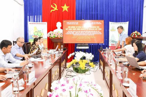 Nghiệm thu nhiệm vụ phát triển sản phẩm mang nhãn hiệu tập thể “Táo Ninh Thuận”, “Măng tây Tuấn Tú”
