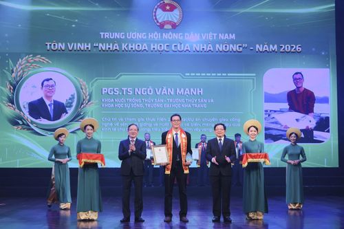 Khánh Hòa có 1 cá nhân được tôn vinh “Nhà khoa học của nhà nông”, 3 cá nhân đoạt giải cuộc thi sáng tạo