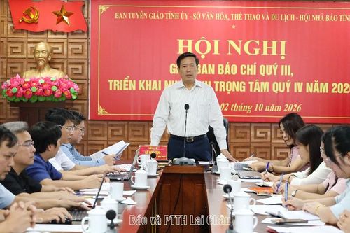 Hội nghị giao ban báo chí quý III, triển khai nhiệm vụ trọng tâm quý IV năm 2026