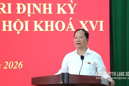 Đoàn đại biểu Quốc hội tỉnh tiếp xúc cử tri xã Hữu Liên, Cai Kinh