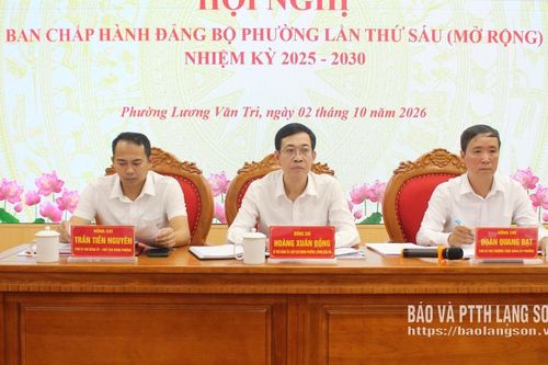 Ban Chấp hành Đảng bộ phường Lương Văn Tri triển khai nhiệm vụ 3 tháng cuối năm