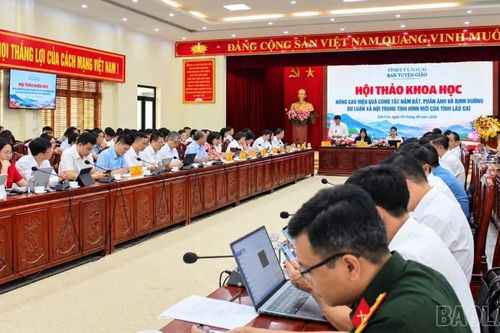 Lào Cai: Đổi mới công tác dư luận xã hội đáp ứng yêu cầu nhiệm vụ trong tình hình mới