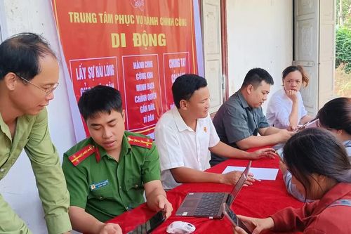 Xã Trịnh Tường triển khai mô hình “Hành chính công di động”