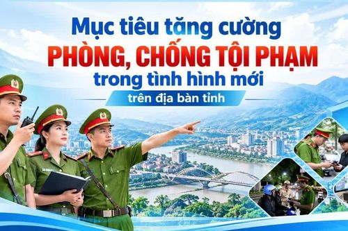 Lào Cai tăng cường phòng, chống tội phạm trong tình hình mới