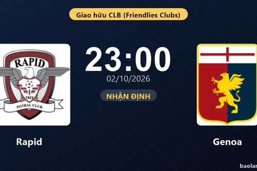 Nhận định Rapid vs Genoa: Chủ nhà nối dài mạch thăng hoa?