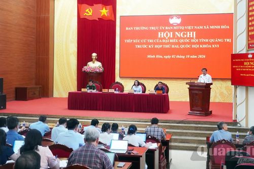 Đại biểu Quốc hội tiếp xúc cử tri trước kỳ họp thứ 2, Quốc hội khóa XVI