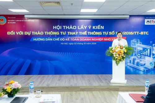 Sửa đổi toàn diện chế độ kế toán doanh nghiệp nhỏ và vừa: Đơn giản hóa tối đa, sẵn sàng cho chuyển đổi số