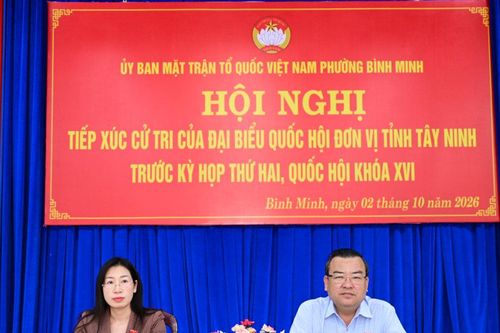 Tây Ninh: Cử tri phấn khởi trước tình hình phát triển kinh tế