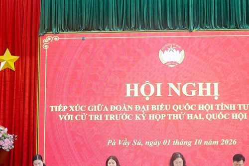 Cử tri vùng biên Tuyên Quang kiến nghị tháo gỡ nhiều vướng mắc về hạ tầng, an sinh