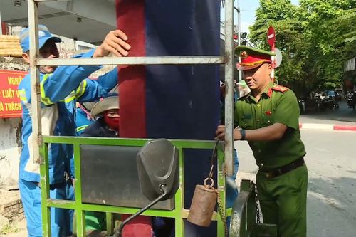 Phường Hồng Hà duy trì trật tự đô thị, đảm bảo ATGT