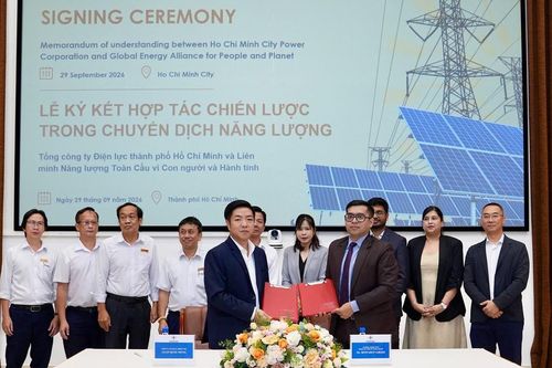 Tổng công ty Điện lực Thành phố Hồ Chí Minh và GEAPP trong chiến lược chuyển đổi năng lượng và phát triển lưới điện