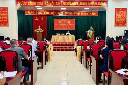 Đoàn ĐBQH tỉnh tiếp xúc cử tri xã Nguyên Bình trước Kỳ họp thứ 2, Quốc hội khóa XVI
