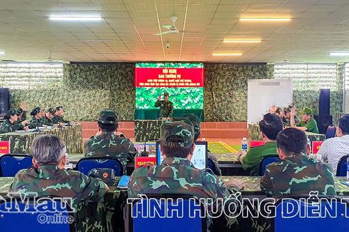Xã Long Điền hoàn thành Diễn tập chiến đấu phòng thủ năm 2026