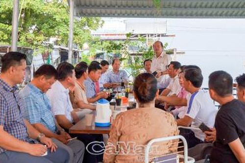 U Minh lần đầu tổ chức Cà phê 'Chính quyền đồng hành cùng doanh nghiệp'