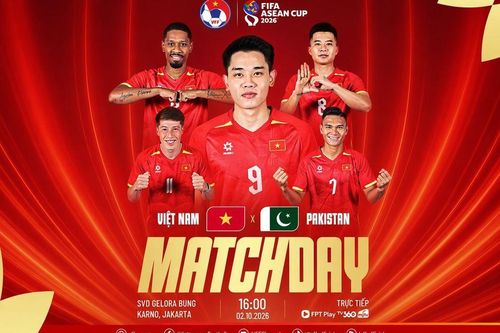 Lịch thi đấu FIFA ASEAN Cup 2026 hôm nay: Việt Nam quyết đấu Pakistan