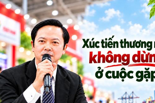 Xúc tiến thương mại không thể kết thúc khi hội chợ khép lại