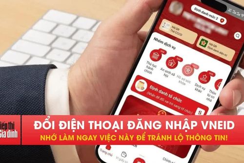 Đăng nhập VNeID trên điện thoại mới, nhớ làm ngay việc này