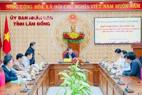 Lâm Đồng thành lập Phòng Địa chất và Khoáng sản thuộc Sở Công Thương