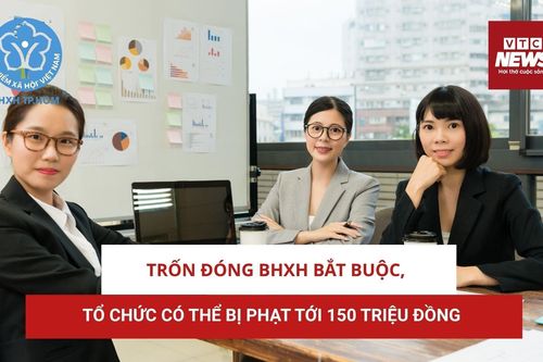 Trốn đóng BHXH bắt buộc, tổ chức có thể bị phạt tới 150 triệu đồng