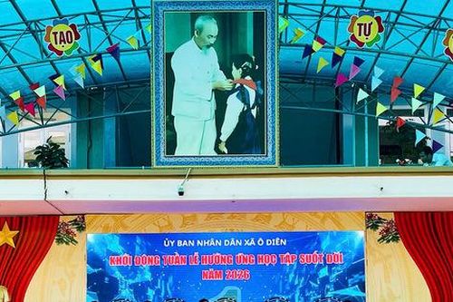 Xã Ô Diên phát động Tuần lễ hưởng ứng học tập suốt đời năm 2026