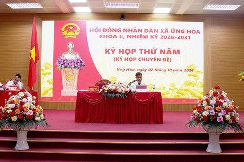Xã Ứng Hòa: Kiện toàn tổ chức bộ máy, tạo động lực thúc đẩy phát triển kinh tế - xã hội