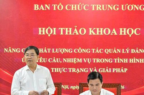 Hội thảo khoa học về nâng cao chất lượng công tác quản lý đảng viên