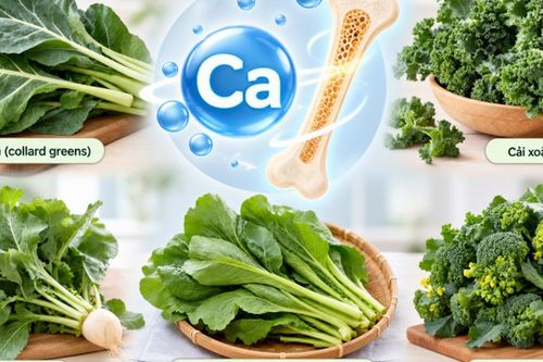 Bất ngờ với 5 loại rau lá xanh phổ biến giàu canxi giúp xương chắc khỏe
